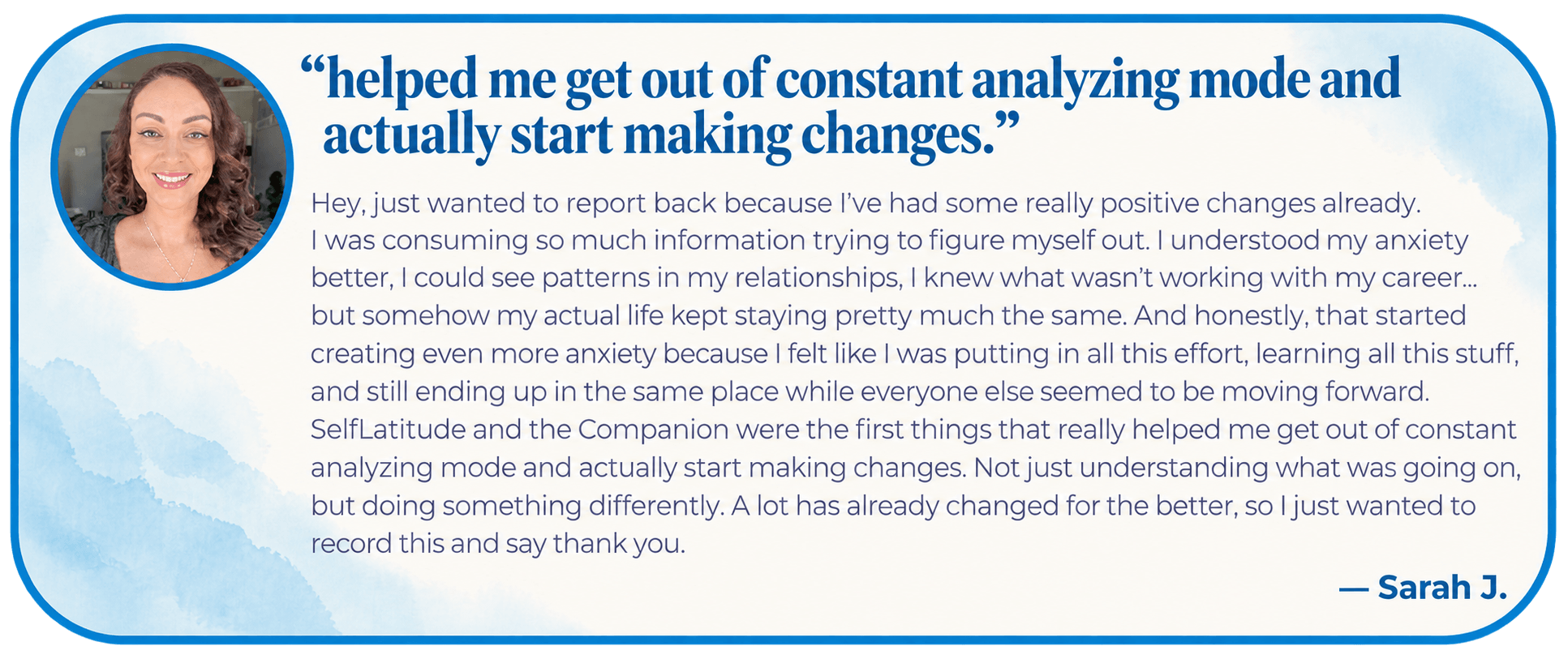 Sarah J.’s Transformation Testimonial (1)